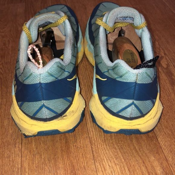 Hoka One One Blue Torrent Trail Run Shoes - Picture 4 of 8